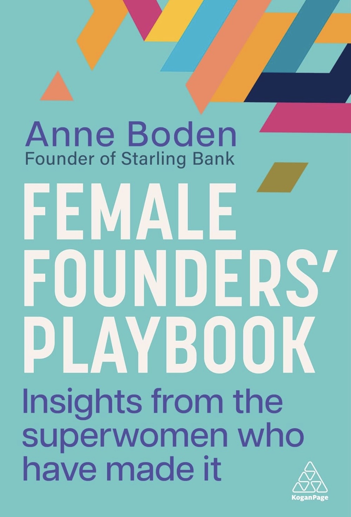 Book cover: Female Founders' Playbook by Anne Boden