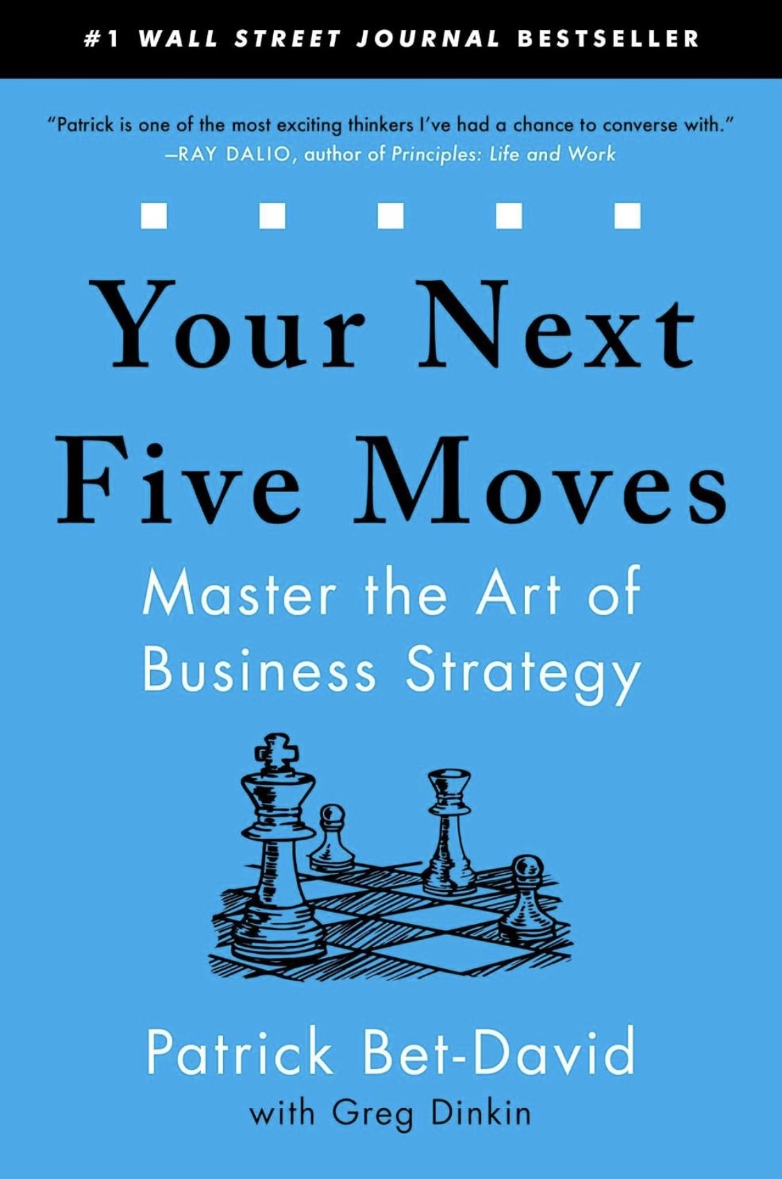Book cover: Your Next Five Moves by Patrick Bet-David